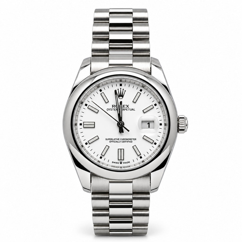 Rolex Classic Dial Steel Watch