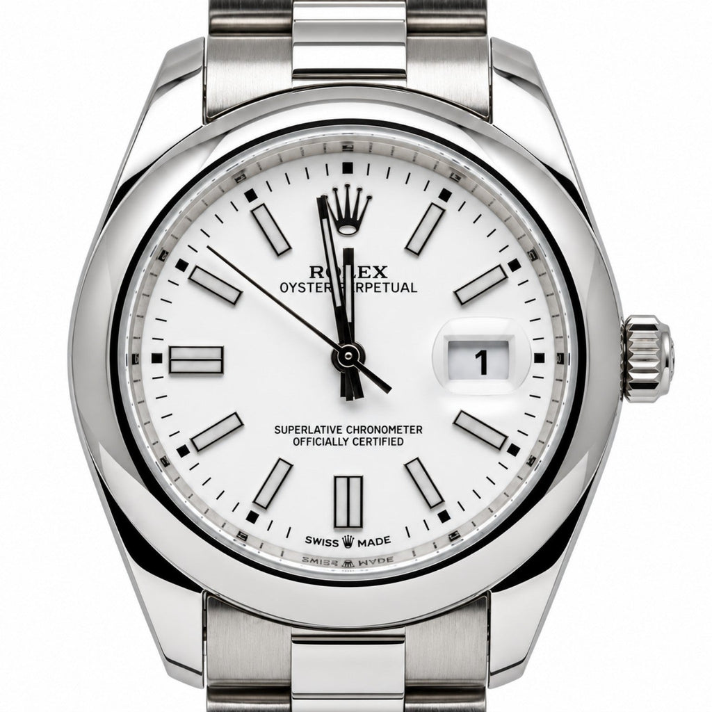 Rolex Classic Dial Steel Watch