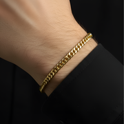 Gold & Silver Stainless Steel Bracelet