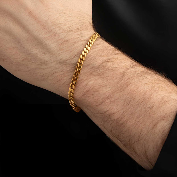 Gold & Silver Stainless Steel Bracelet