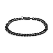 6mm Stainless Steel Curb Chain Bracelet