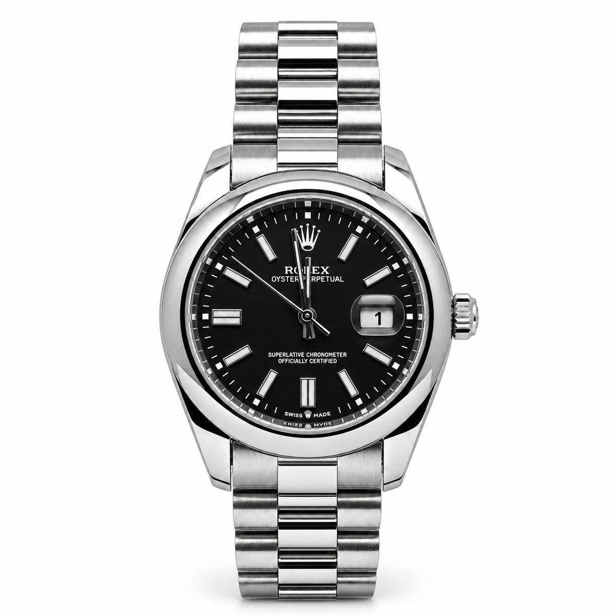 Rolex Classic Dial Steel Watch