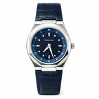 ZAVEN Ocean Blue — Silver Edition Watch