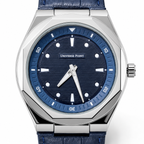 ZAVEN Ocean Blue — Silver Edition Watch