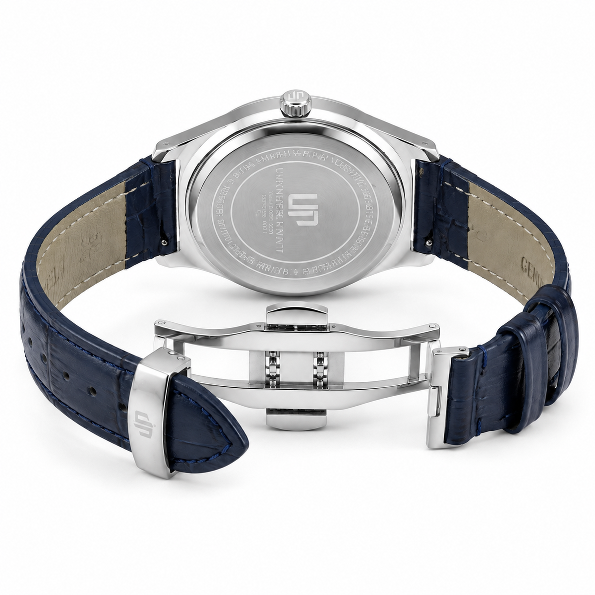 ZAVEN Ocean Blue — Silver Edition Watch