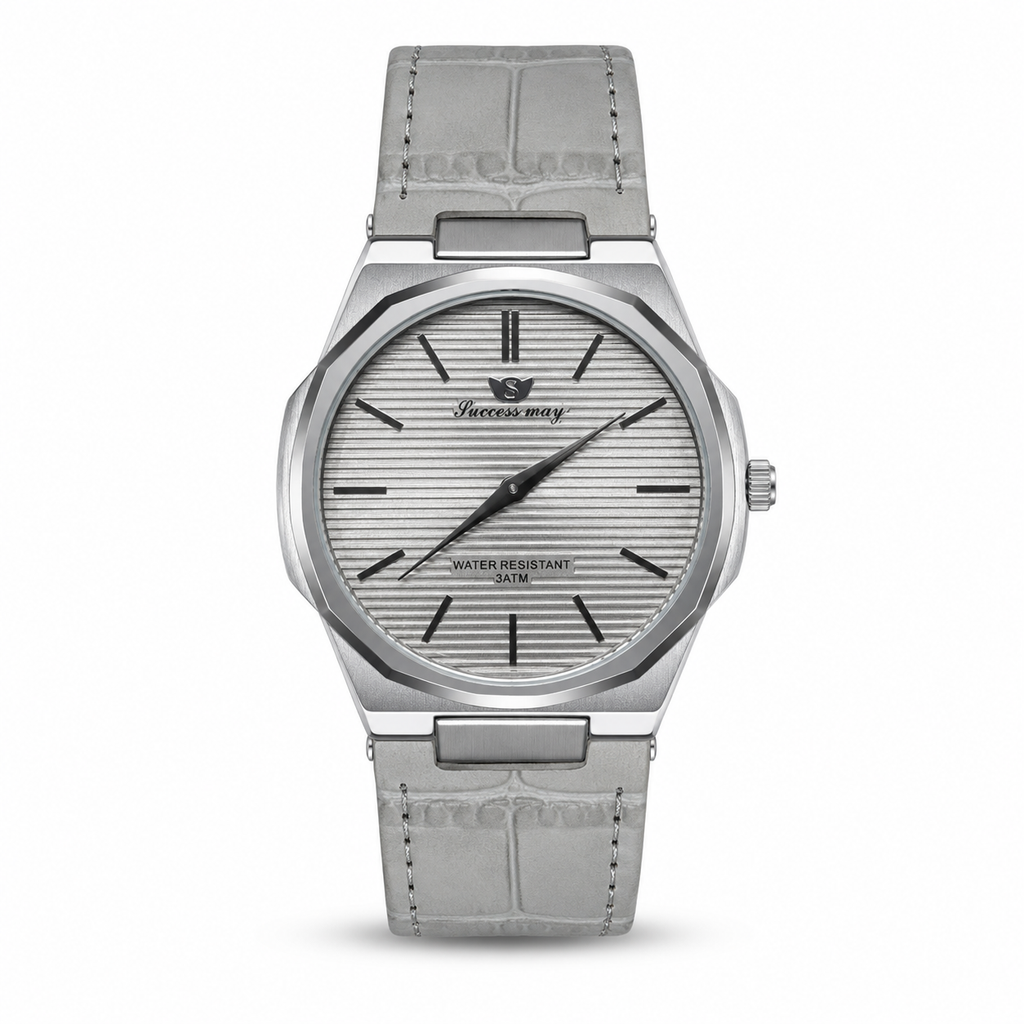 ZAVEN Silver Edge — Grey Edition Watch