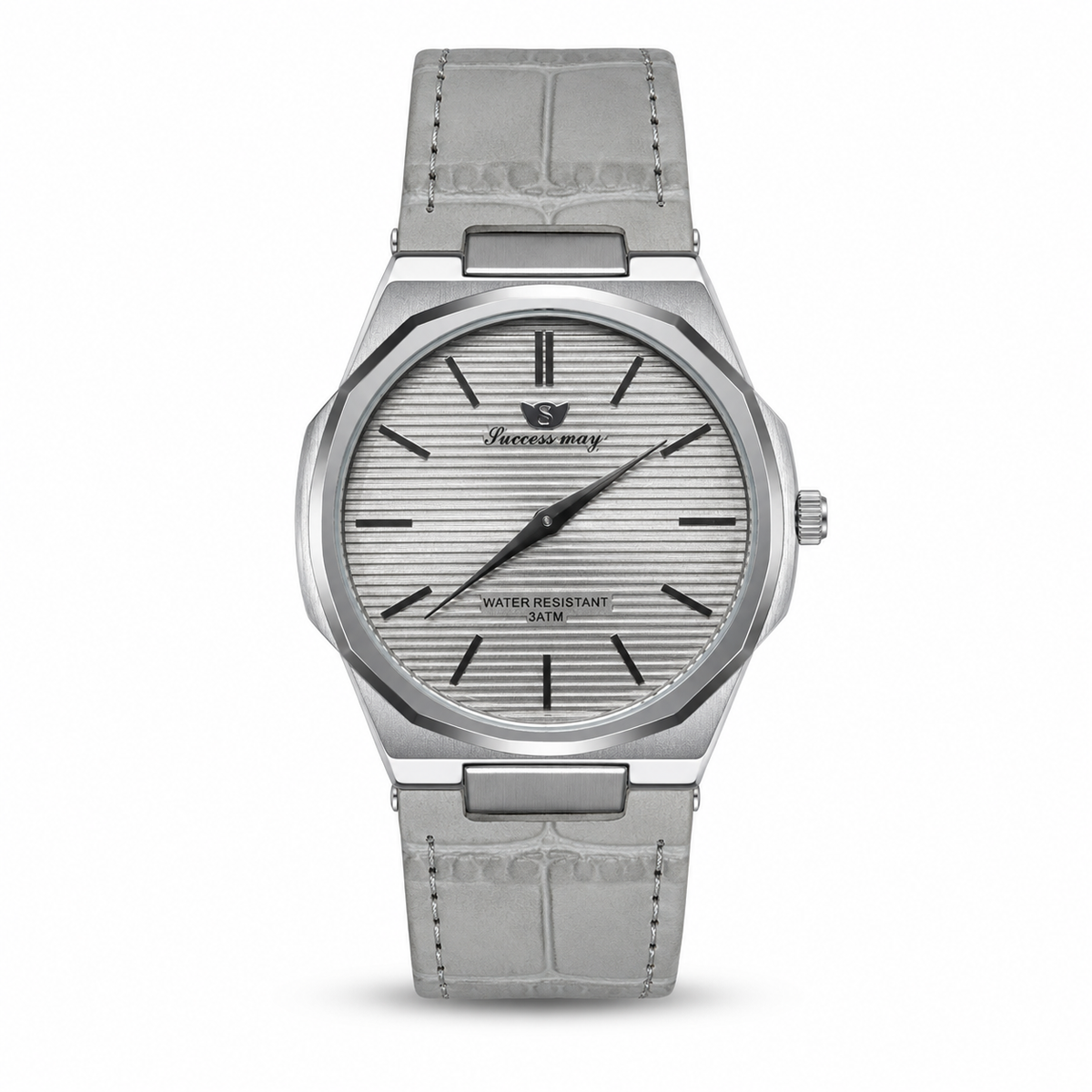 ZAVEN Silver Edge — Grey Edition Watch