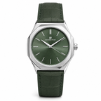 ZAVEN Emerald Classic — Silver Edition Watch