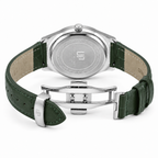 ZAVEN Emerald Classic — Silver Edition Watch