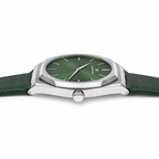 ZAVEN Emerald Classic — Silver Edition Watch