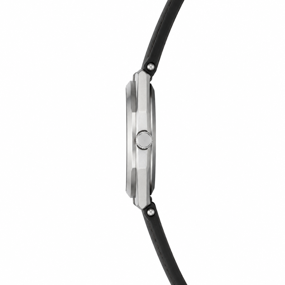 ZAVEN Midnight Black — Silver Edition Watch