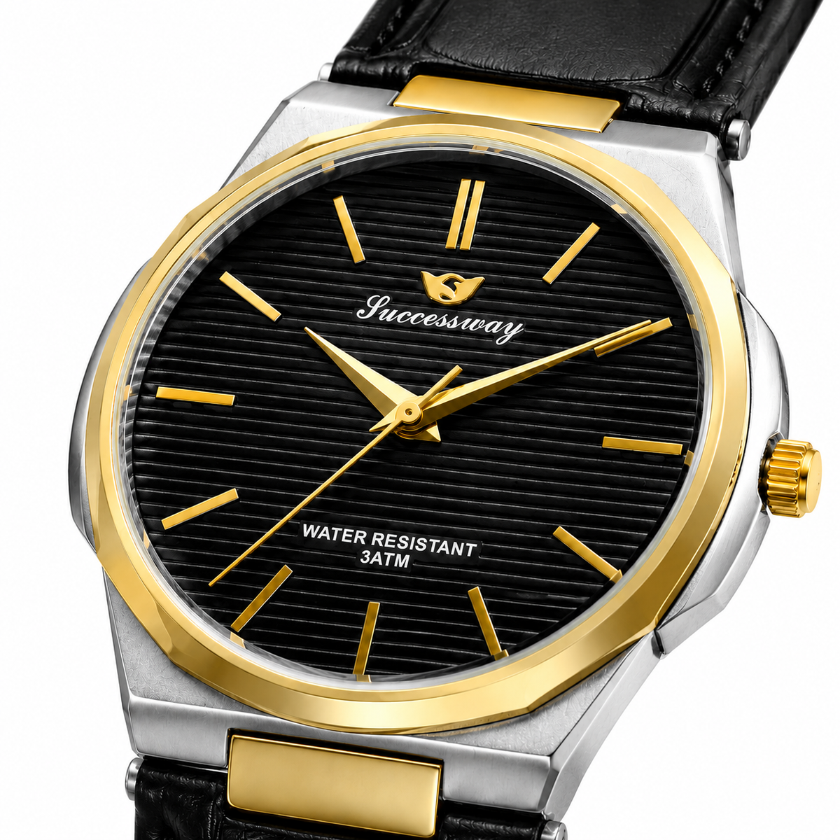 ZAVEN Noir Gold — Classic Edition Watch