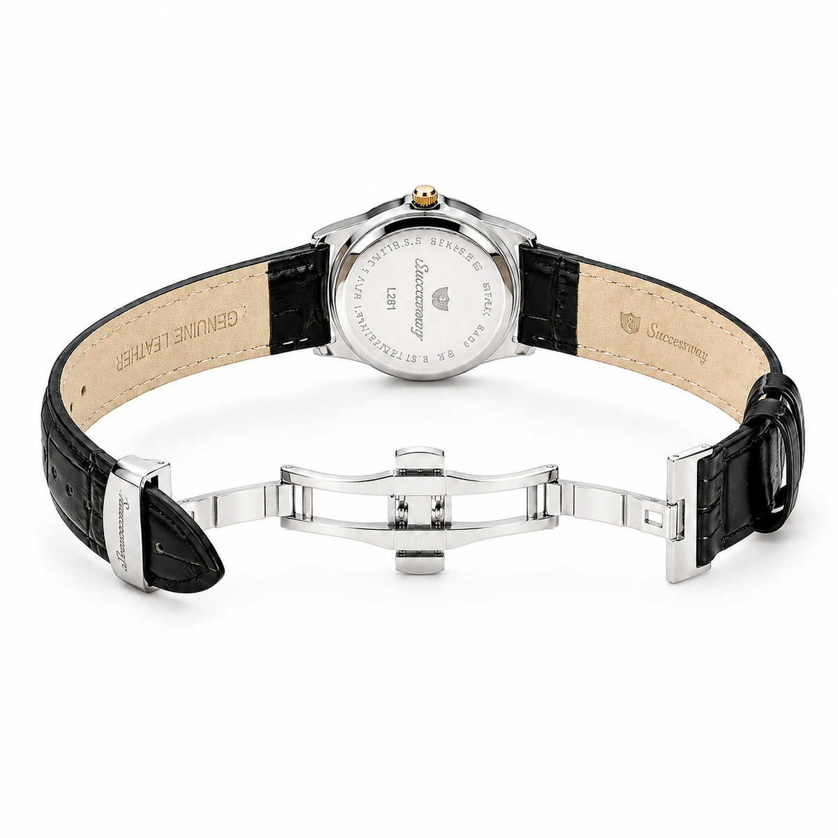 ZAVEN Noir Gold — Classic Edition Watch