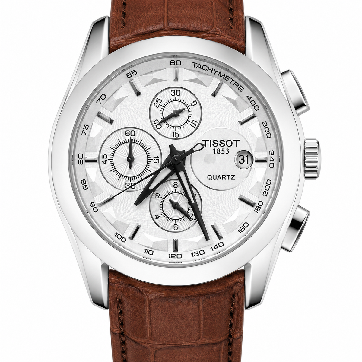 Tissot Heritage Chrono — Brown Leather Watch