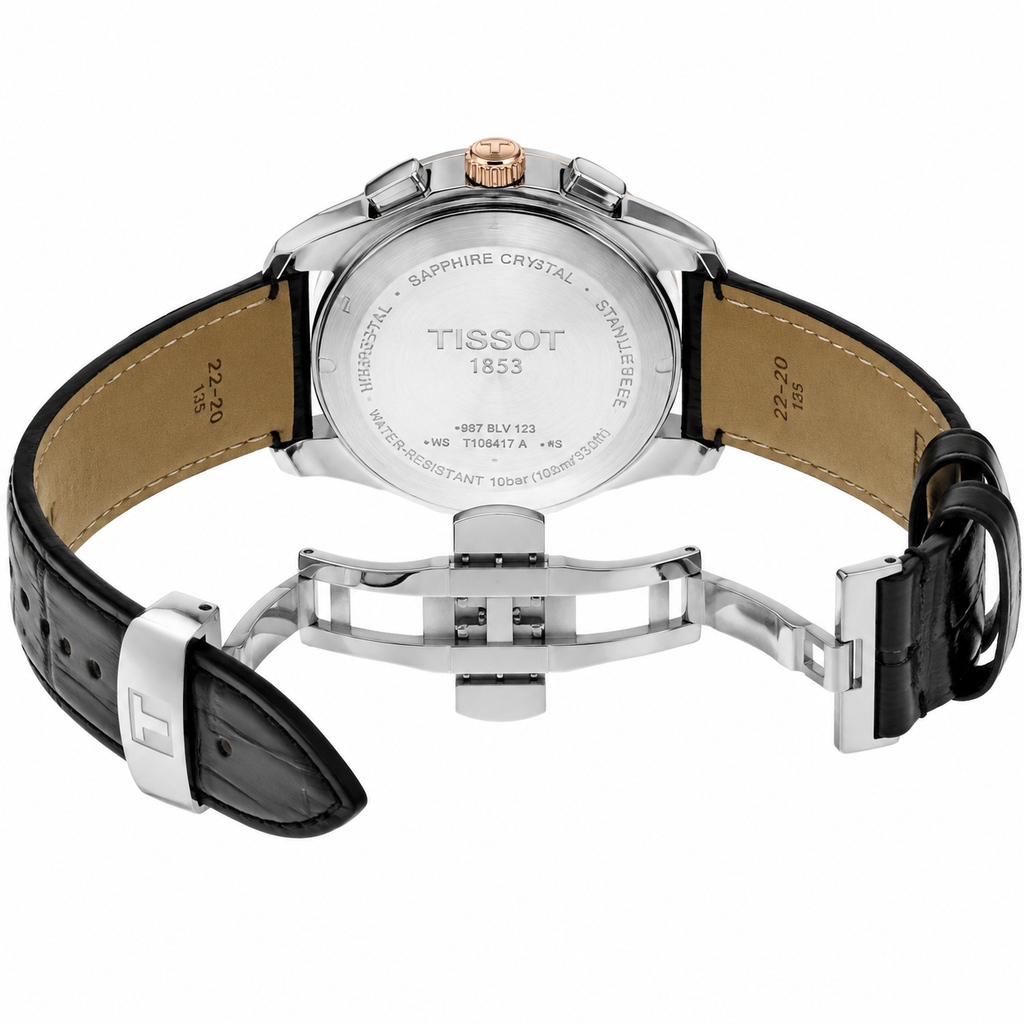 Tissot Obsidian Chrono — Black Gold Edition Watch