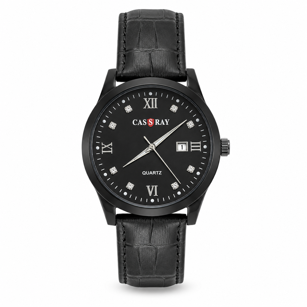 ZAVEN Noir Diamond — Black Edition Watch