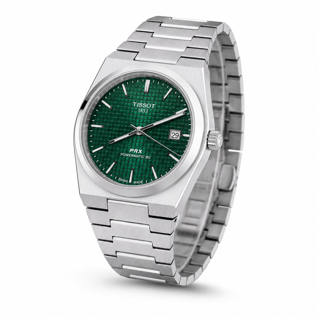 Tissot PRX Powermatic 80 – Emerald Green Dial