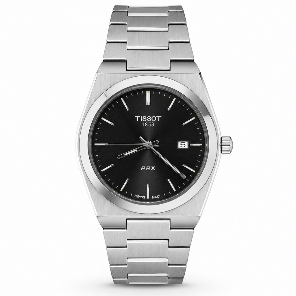 Tissot PRX – Black Dial Silver Watch