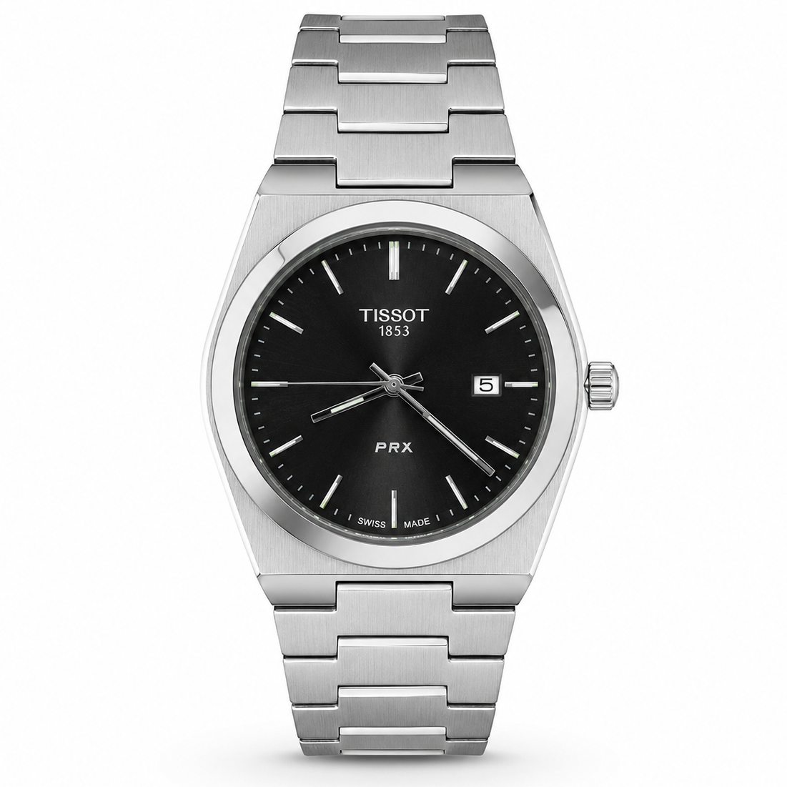 Tissot PRX – Black Dial Silver Watch