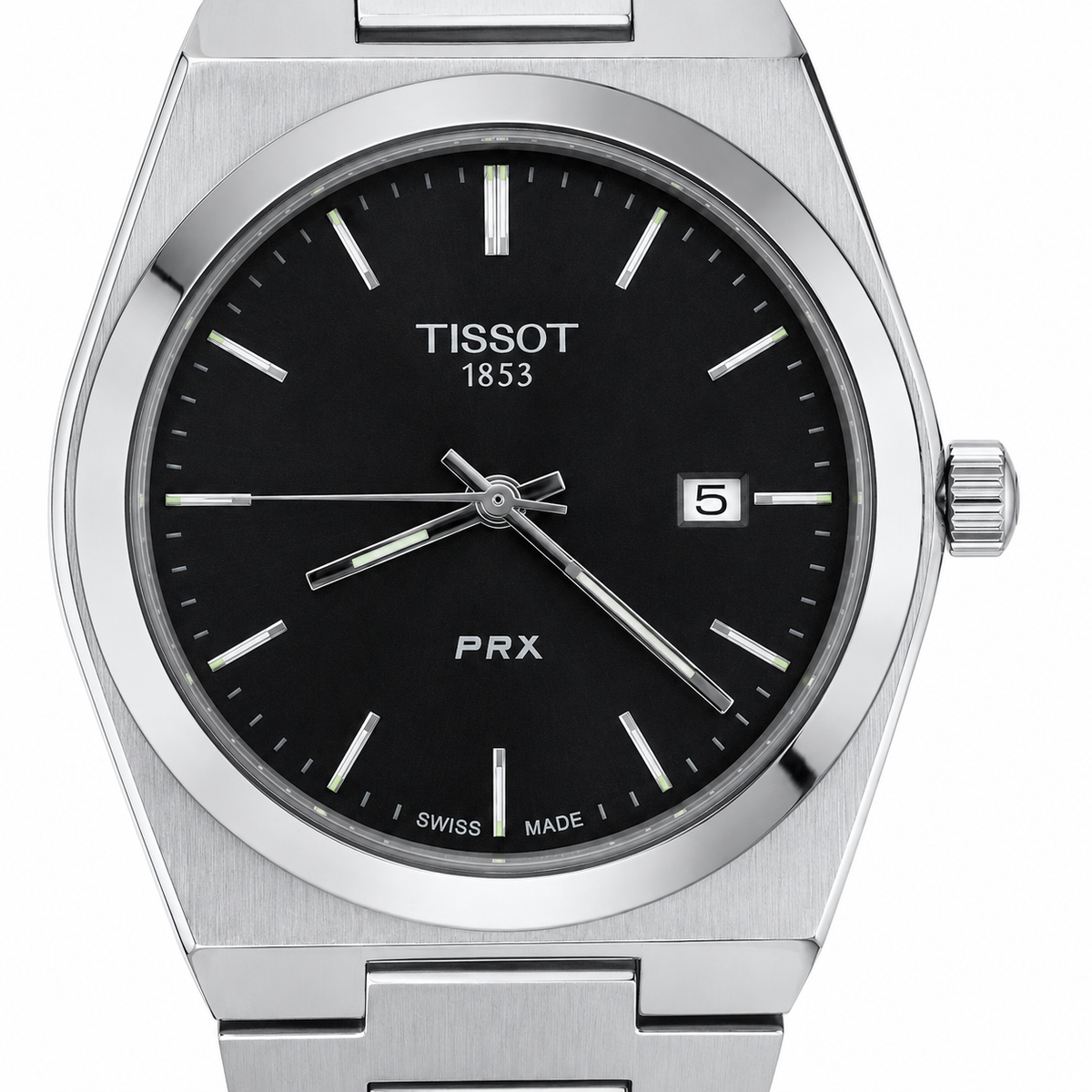Tissot PRX – Black Dial Silver Watch