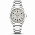 Omega Seamaster – White Textured Dial Silver Watch