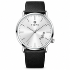 Tomi Heritage Silver Dial Watch