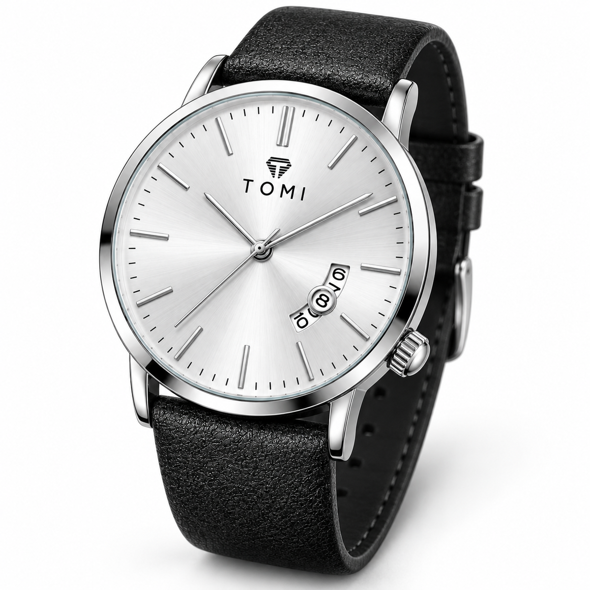 Tomi Heritage Silver Dial Watch