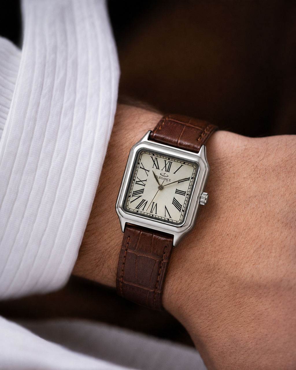 ZAVEN Classic Square Watch