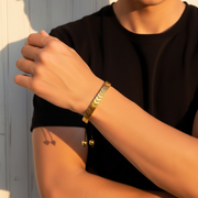 Adjustable Onyx Bracelet