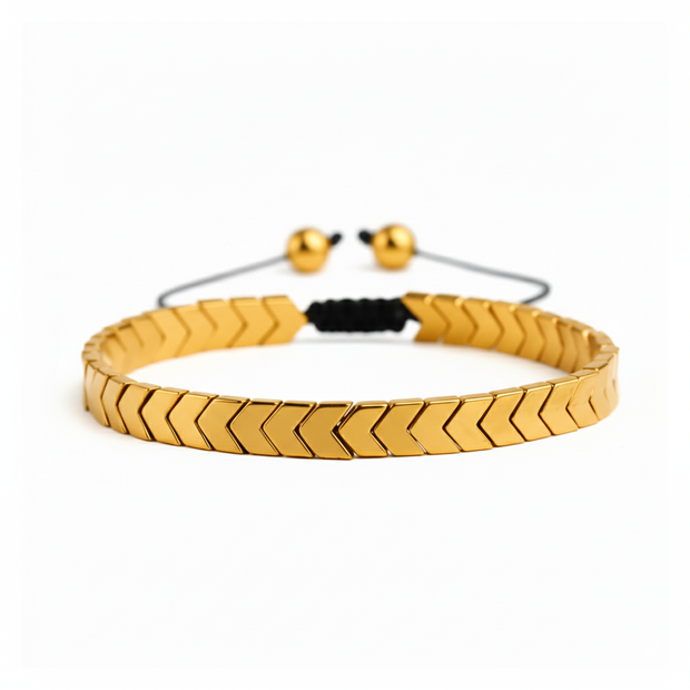 Adjustable Onyx Bracelet