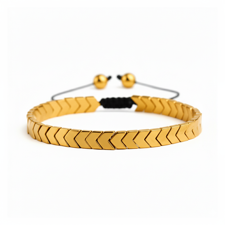 Adjustable Onyx Bracelet