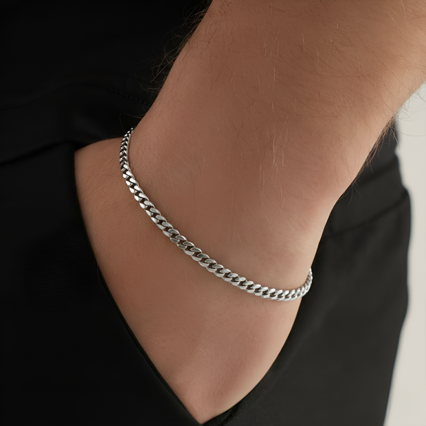 3mm Cuban Chain Bracelet