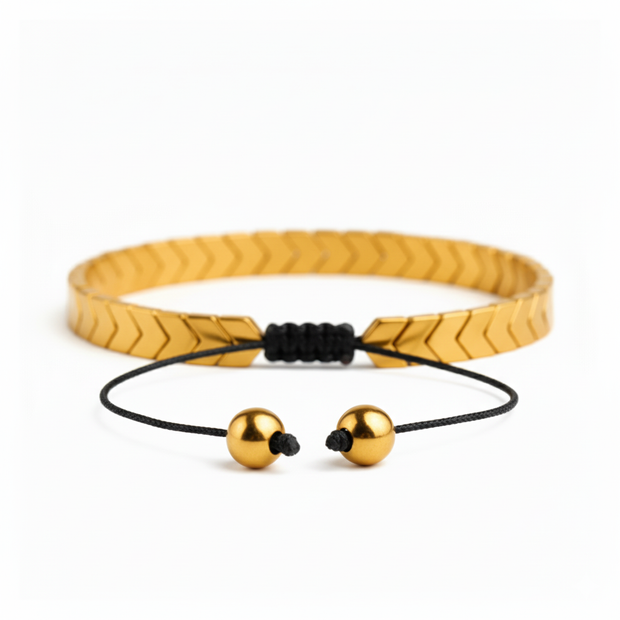 Adjustable Onyx Bracelet