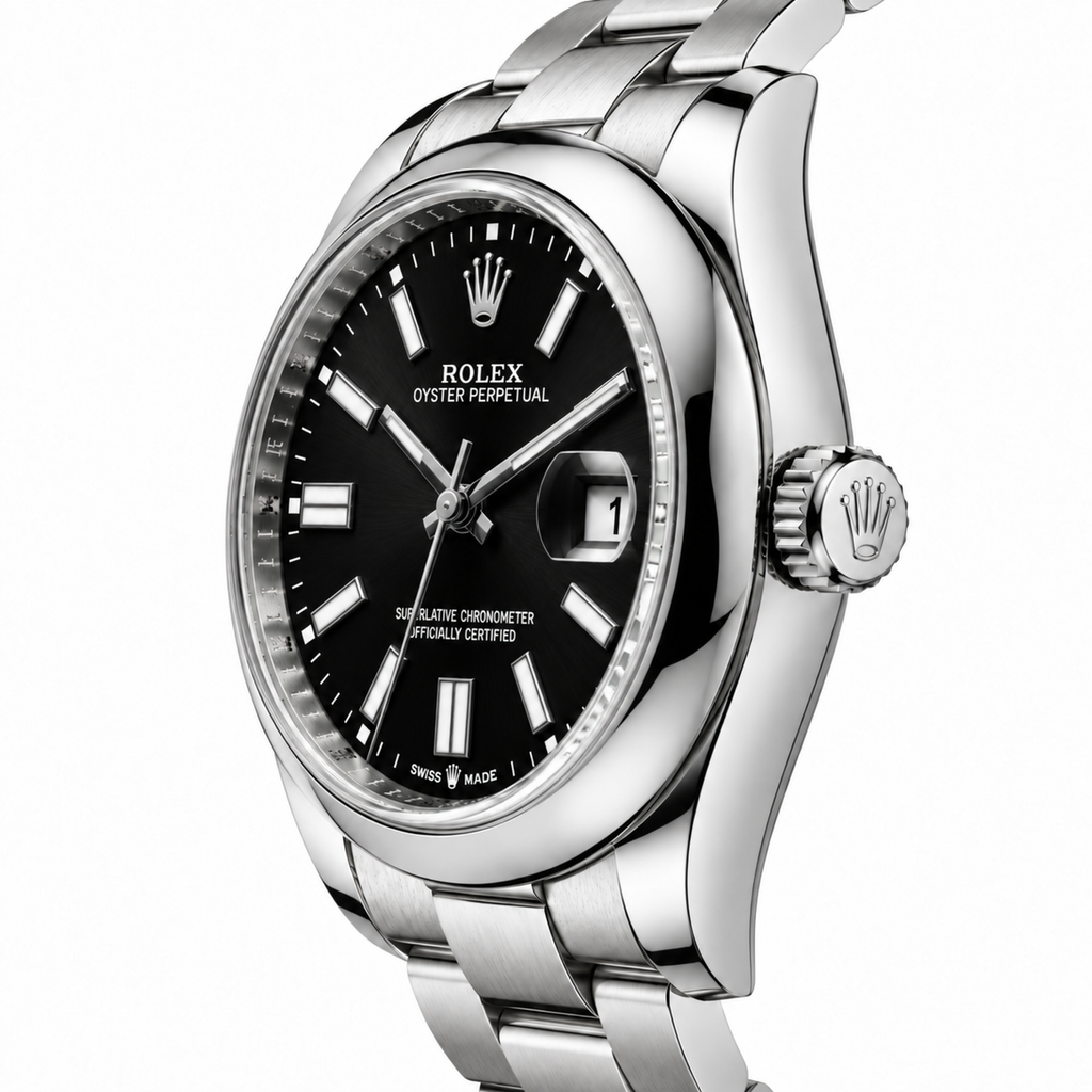 Rolex Classic Dial Steel Watch