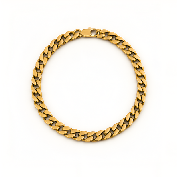 Gold & Silver Stainless Steel Bracelet