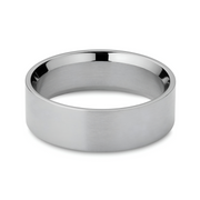 Matte Silver-Tone Ring