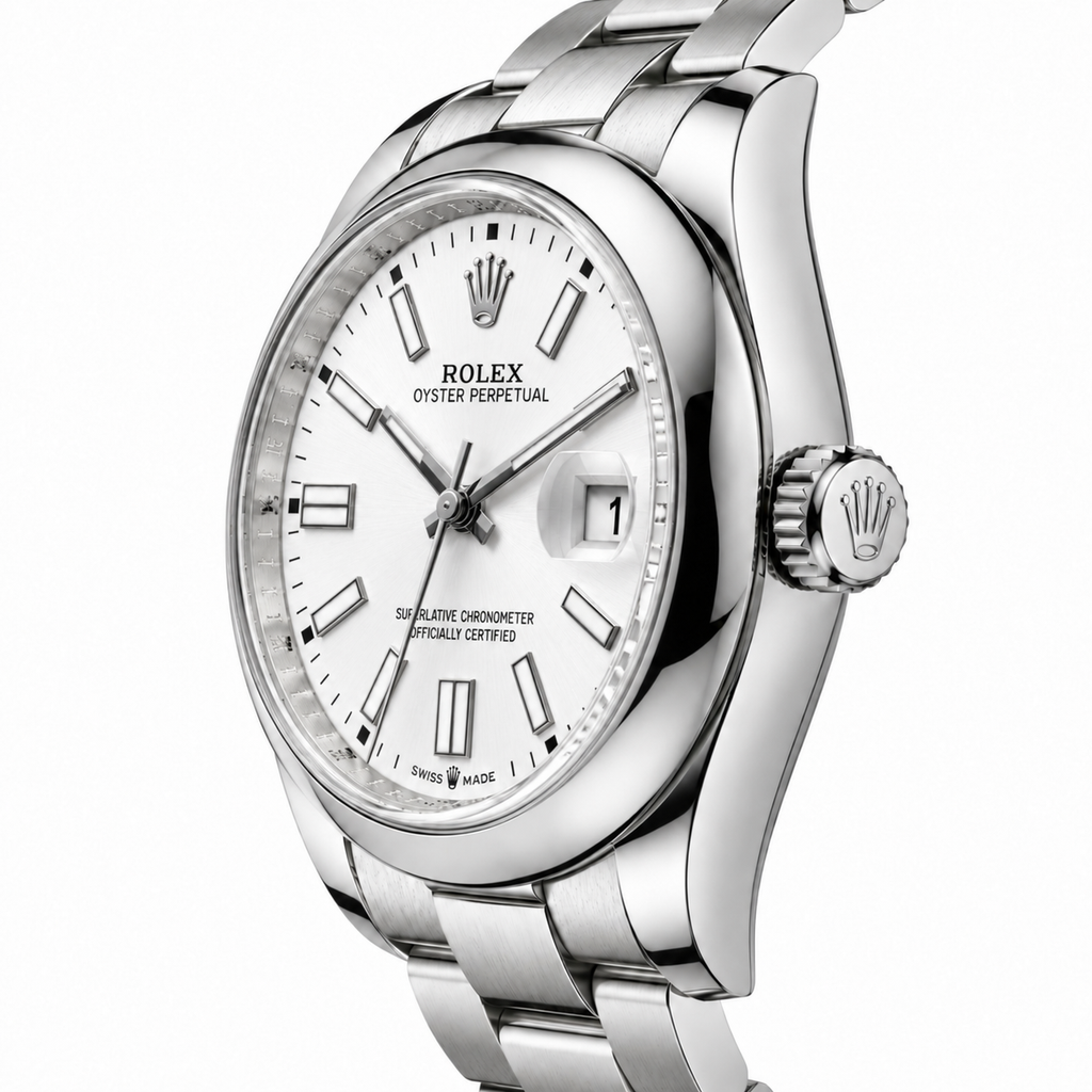 Rolex Classic Dial Steel Watch
