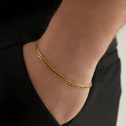 3mm Cuban Chain Bracelet