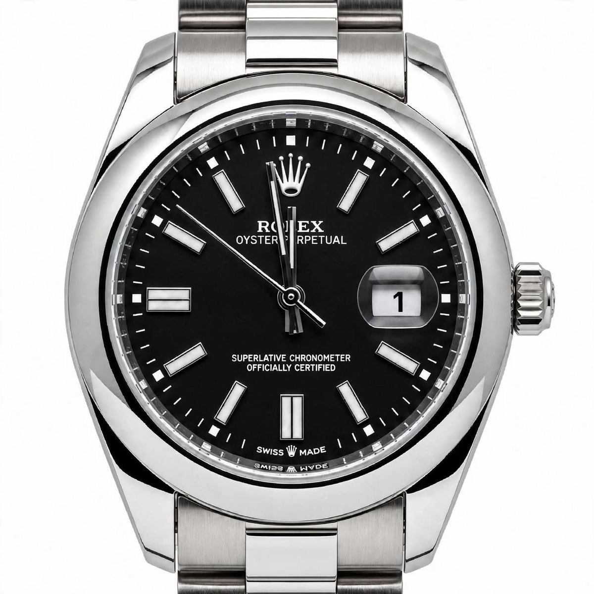 Rolex Classic Dial Steel Watch